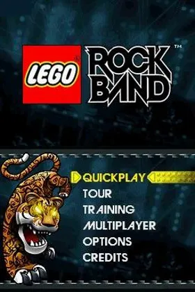 LEGO Rock Band (USA) (En,Fr,De,Es,It,Da) screen shot title